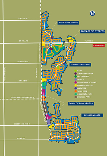 Town of Big Cypress Map