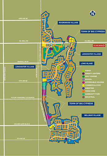Town of Big Cypress Map